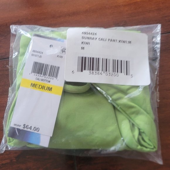 ISABELLA ROSE Sunway Cali Tie Side Hipster Bikini Bottom (M) Kiwi |*FUN & FLIRTY - Picture 3 of 8